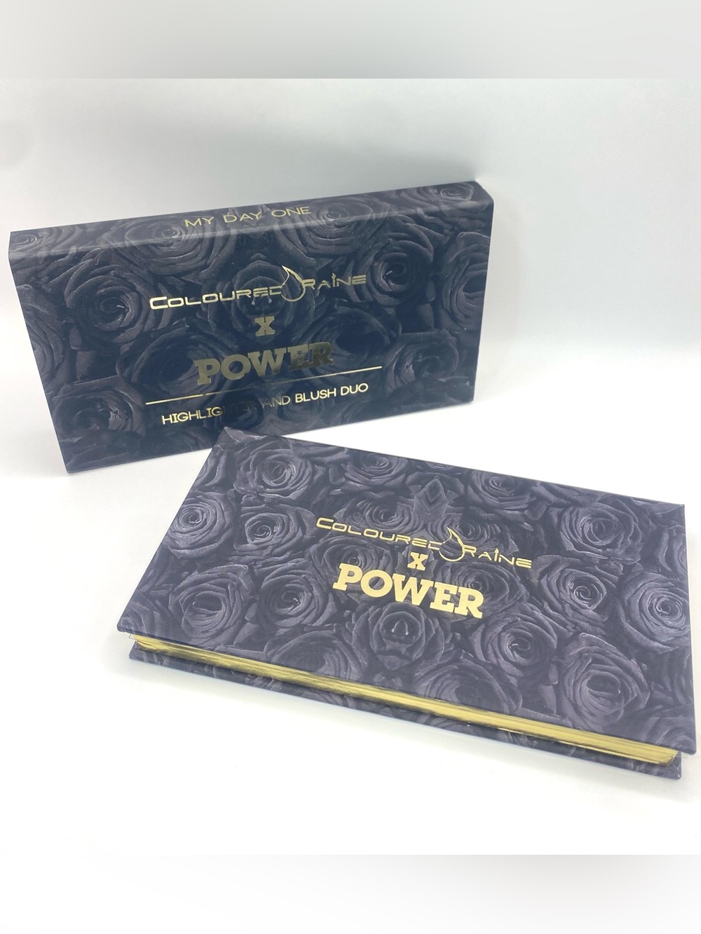 Coloured Raine x Power Highlighter & Blush Duo My Day‎ One New! Limited Edition